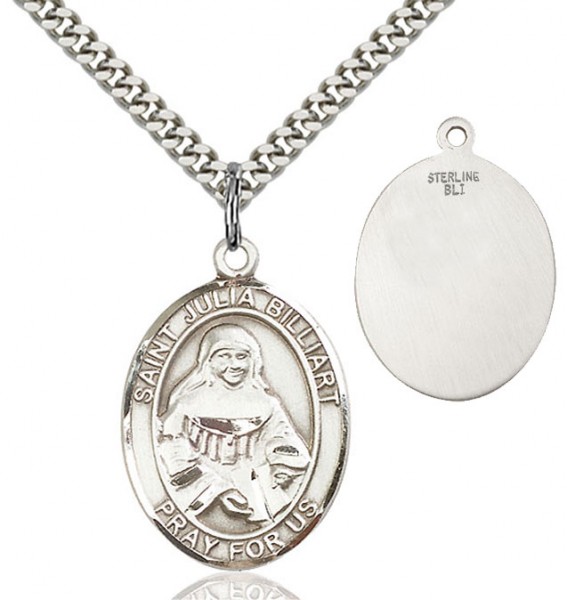 St. Julia Billiart Medal - Sterling Silver