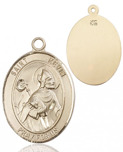 St. Kevin Medal - 14K Solid Gold