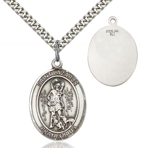 St. Lazarus Medal - Sterling Silver
