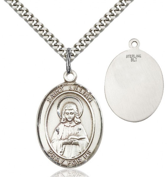 St. Lillian Medal - Sterling Silver