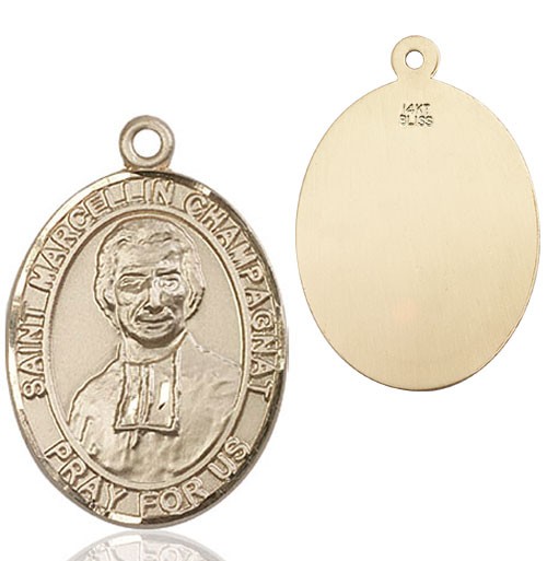 St. Marcellin Champagnat Medal - 14K Solid Gold