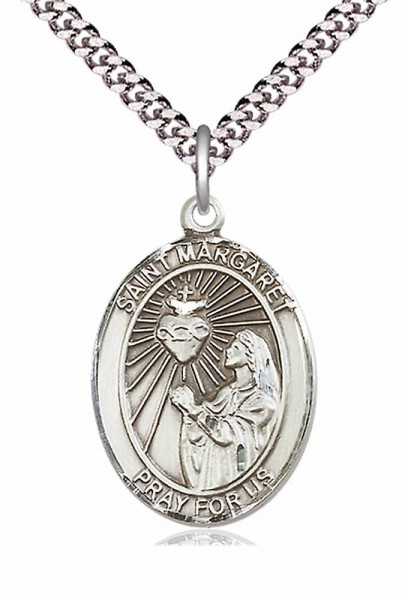 St. Margaret Mary Alacoque Medal - Pewter