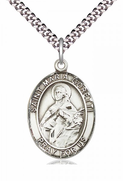 St. Maria Goretti Medal - Pewter
