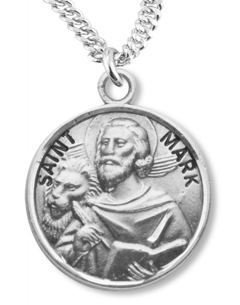 St. Mark Medal - Sterling Silver