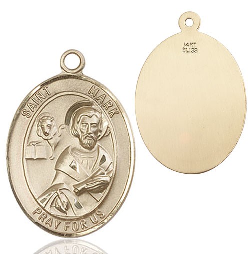 St. Mark Medal - 14K Solid Gold