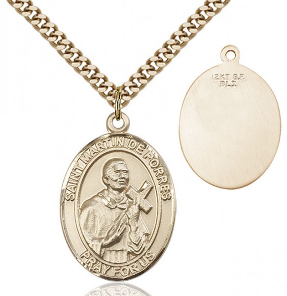 St. Martin de Porres Medal - 14KT Gold Filled