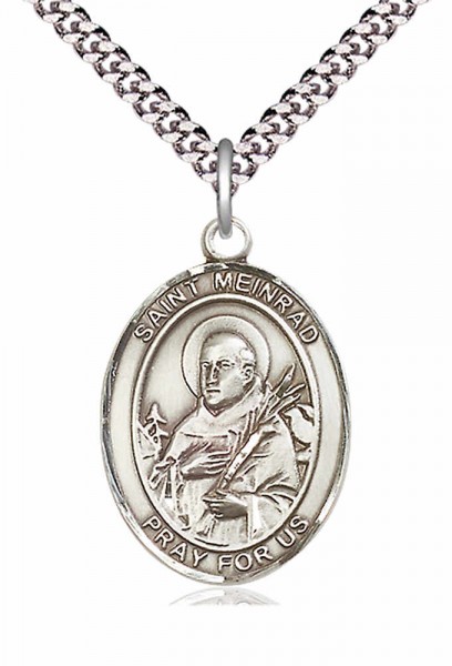 St. Meinrad of Einsideln Medal - Pewter