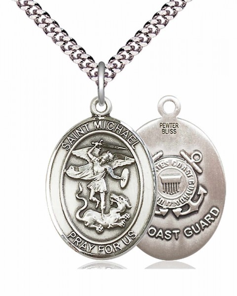 St. Michael Coast Guard Medal - Pewter