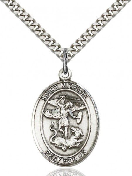 St. Michael Medal - Pewter