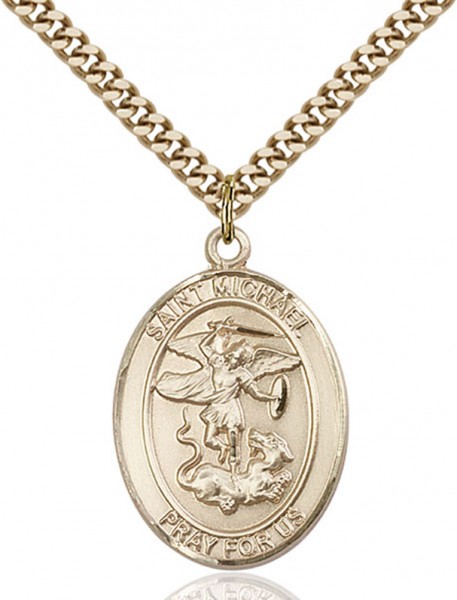 St. Michael Paratrooper Medal - 14KT Gold Filled