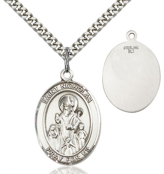 St. Nicholas Medal - Sterling Silver