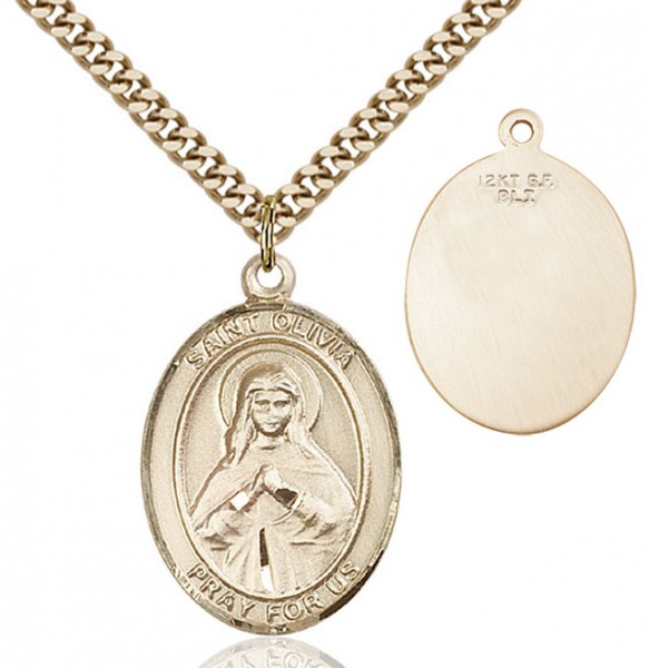 St. Olivia Medal - 14KT Gold Filled