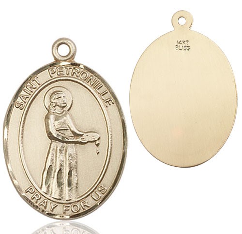 St. Petronille Medal - 14K Solid Gold