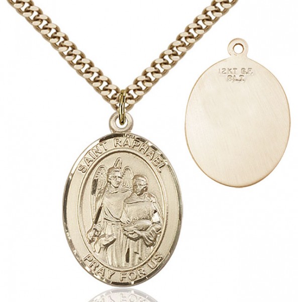 St. Raphael Medal - 14KT Gold Filled