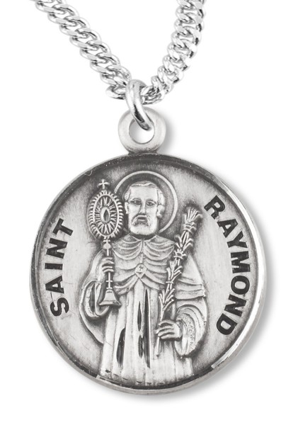St. Raymond Medal - Sterling Silver