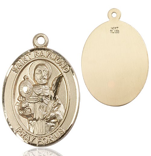 St. Raymond Nonnatus Medal - 14K Solid Gold