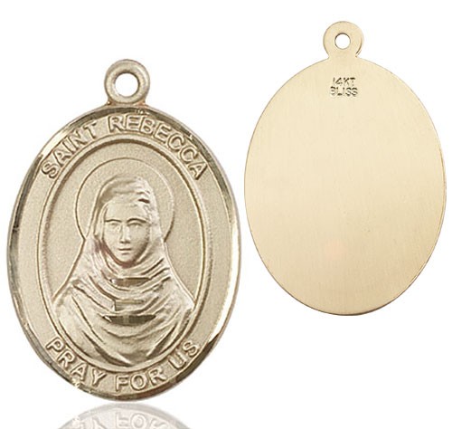 St. Rebecca Medal - 14K Solid Gold