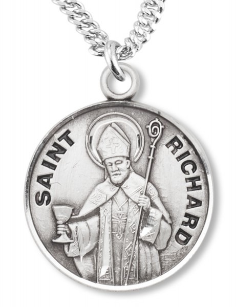St. Richard Medal - Sterling Silver