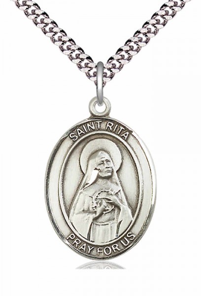 St. Rita of Cascia Medal - Pewter