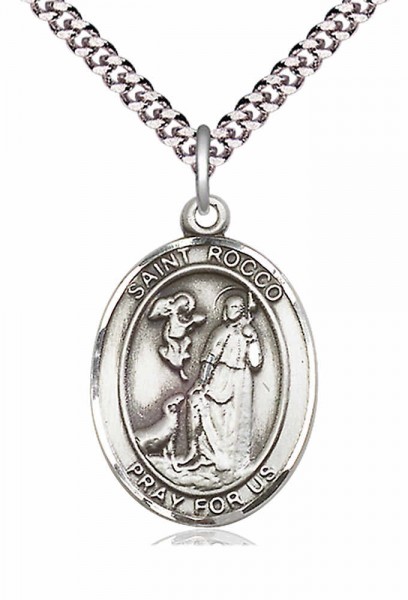 St. Rocco Medal - Pewter