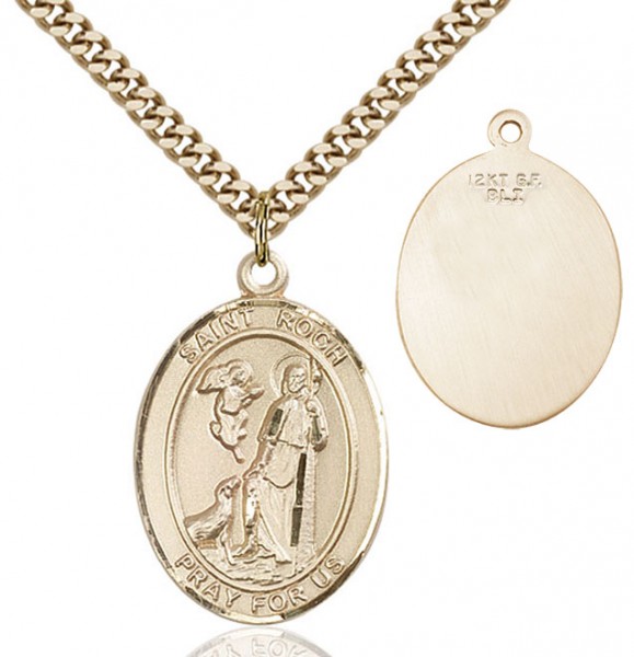 St. Roch Medal - 14KT Gold Filled