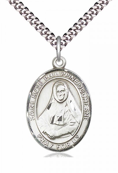 St. Rose Philippine Medal - Pewter