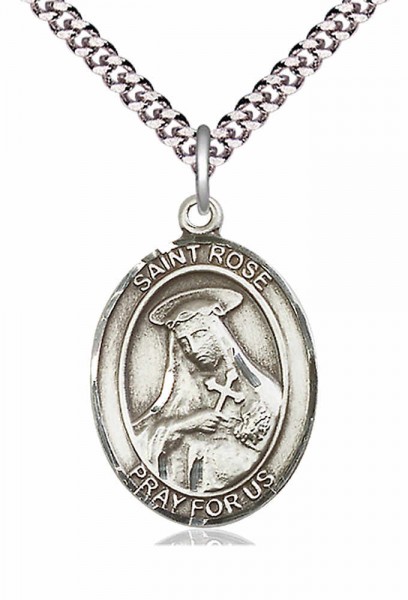 St. Rose of Lima Medal - Pewter