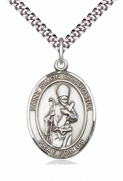 St. Simon Medal - Pewter