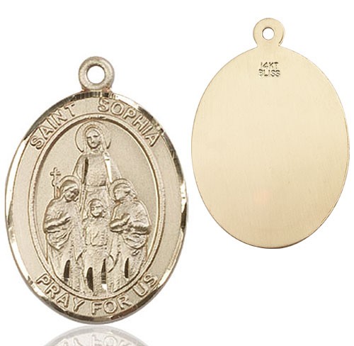 St. Sophia Medal - 14K Solid Gold