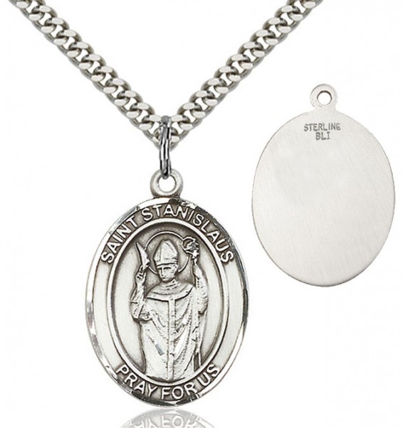 St. Stanislaus Medal - Sterling Silver