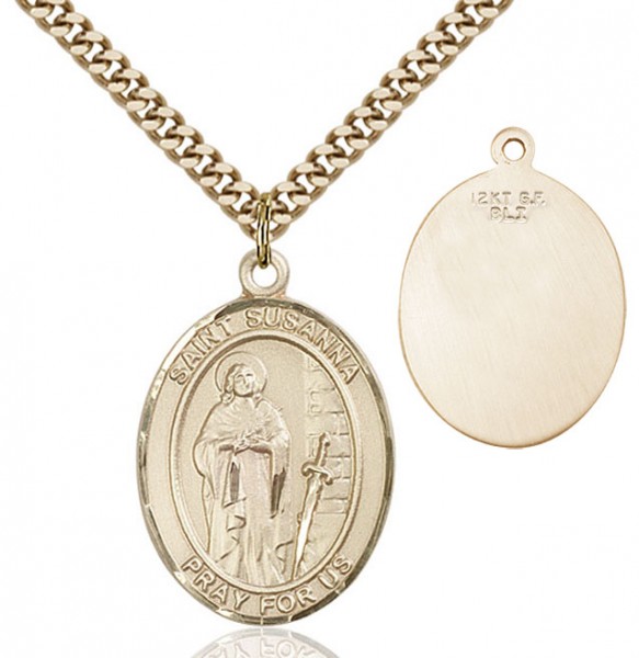 St. Susanna Medal - 14KT Gold Filled