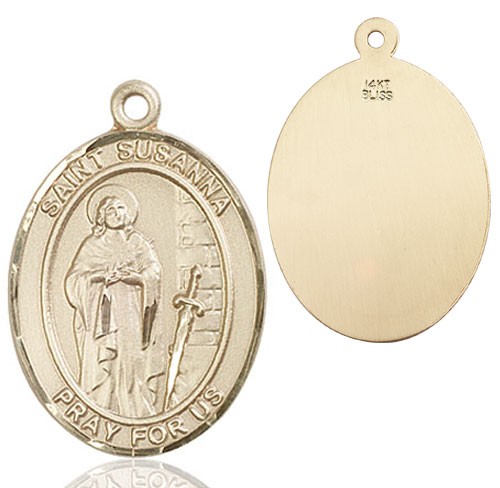 St. Susanna Medal - 14K Solid Gold