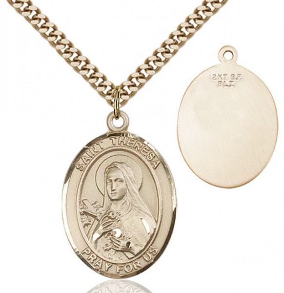 St. Theresa Medal - 14KT Gold Filled