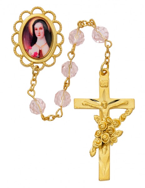 St. Therese of Lisieux Rosary - Rose