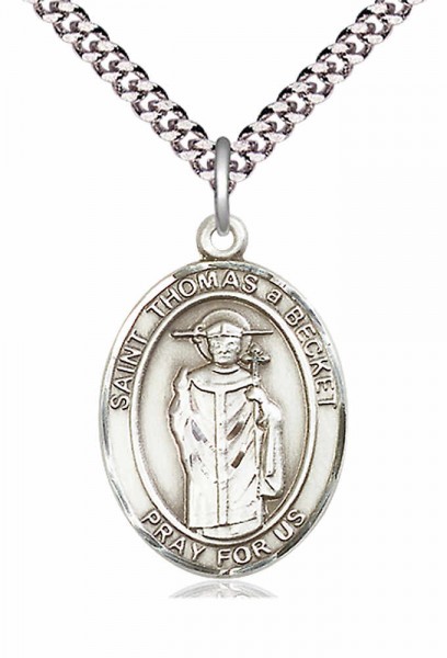 St. Thomas Becket Medal - Pewter