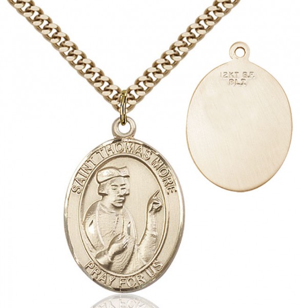St. Thomas More Medal - 14KT Gold Filled