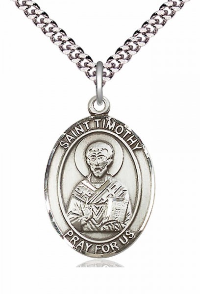 St. Timothy Medal - Pewter