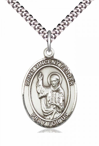 St. Vincent Ferrer Medal - Pewter