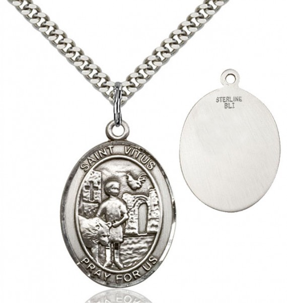 St. Vitus Medal - Sterling Silver