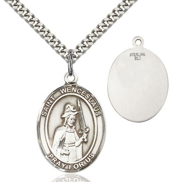 St. Wenceslaus Medal - Sterling Silver