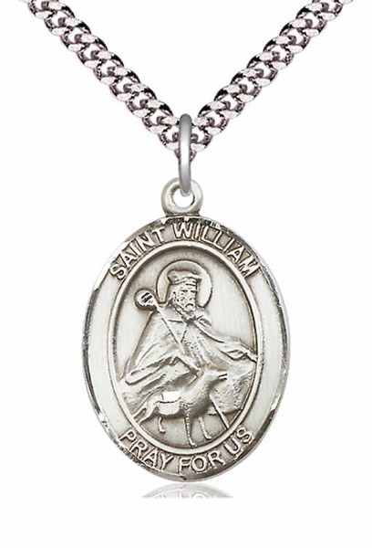 St. William of Rochester Medal - Pewter