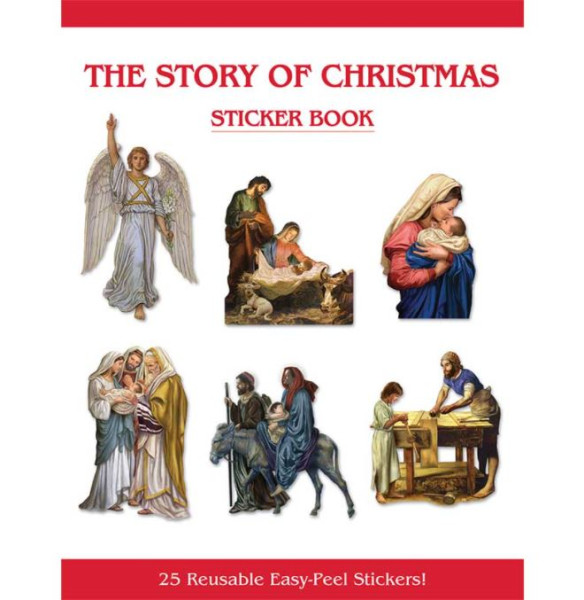 The Story of Christmas Sticker Book - Full Color