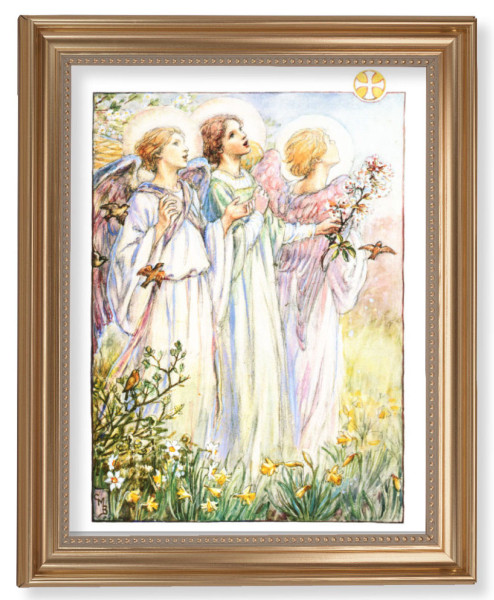 Three Angels 11x14 Framed Print Artboard - #129 Frame
