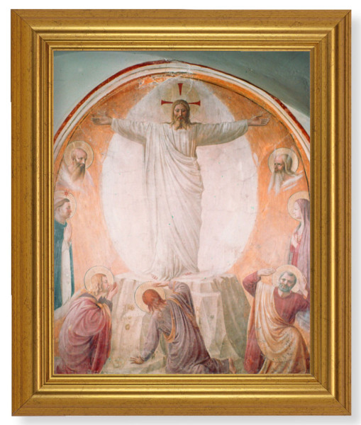 Transfiguration of Christ 8x10 Framed Print Under Glass - #110 Frame