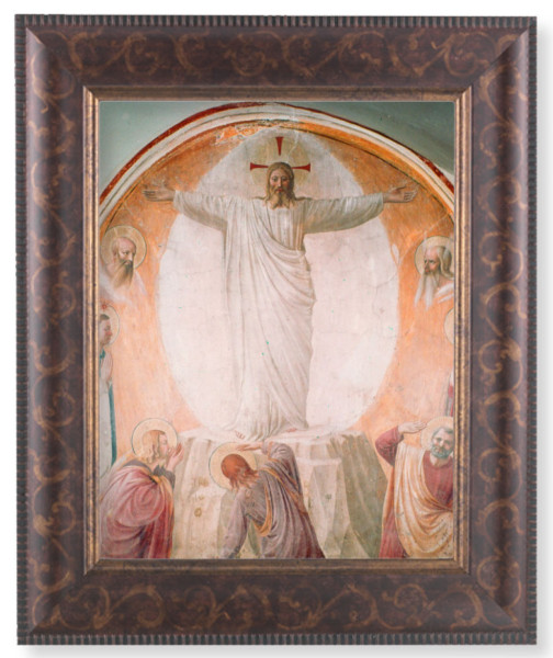 Transfiguration of Christ 8x10 Framed Print Under Glass - #124 Frame