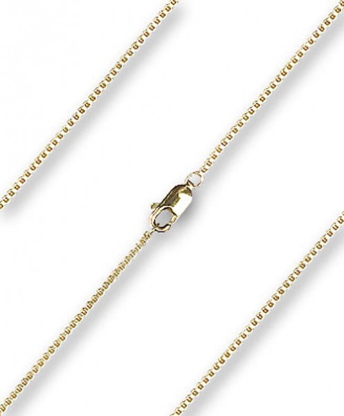 Women's Venetian Box Chain with Clasp - 14KT Gold Filled