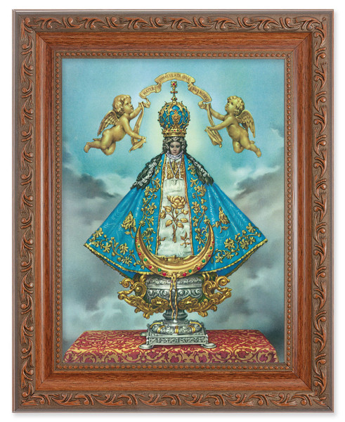 Virgen de San Juan 6x8 Print Under Glass - #161 Frame