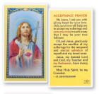 Acceptance Laminated Prayer Card