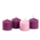 Advent Pillar Candle Set 