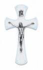 Baby Crucifix with Blue Trim